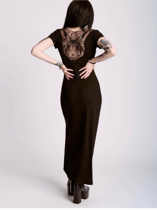 Midnight Hour Dresses & Skirts - Midnight hour sigil moth black dress
